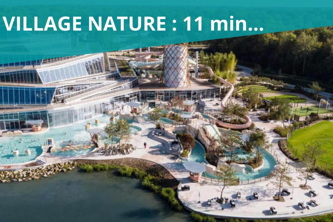 King Size Bed - Free Private Parking - Garden & Terrace - 14Min From Disneyland Ferrières-en-Brie Kültér fotó